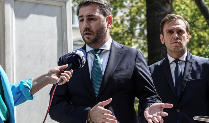 L'affaire avait éclaté en juillet lorsque Nikos Androulakis, député européen et chef du parti socialiste grec Pasok Kinal, avait déposé plainte, affirmant avoir été victime d'une tentative d'infection de son téléphone avec Predator. (Photo, AFP)
