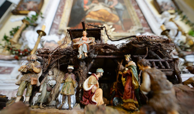 La justice a ordonné mercredi le retrait «dans les 24 heures» de la crèche de Noël installée dans l'Hôtel de ville de Perpignan (Pyrénées-Orientales). (Photo, AFP)