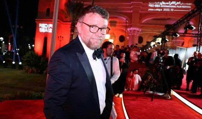 Le cinéaste britannique Guy Ritchie au Festival international du film de la mer Rouge à Djeddah. (AFP)