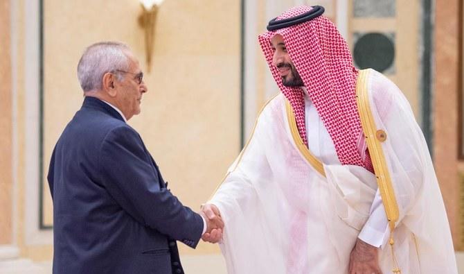 Le prince héritier saoudien, Mohammed ben Salmane, accueille les dirigeants de l'Asean et du CCG avant le premier sommet des blocs régionaux à Riyad. (SPA)