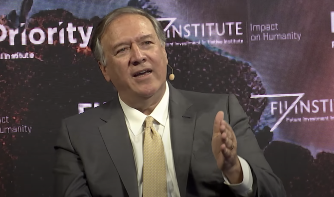 Éliminer toute capacité de l’Iran à créer de l’instabilité au Moyen-Orient a été le moteur de la mise en œuvre des accords d’Abraham en 2020, a déclaré Mike Pompeo (Capture d’écran/FII Priority).
