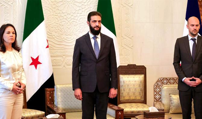 L’Europe rencontre la nouvelle administration syrienne