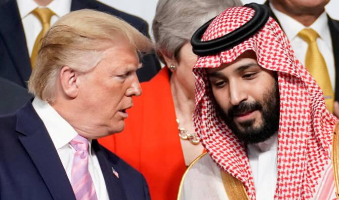 Trump mise sur Riyad pour amorcer un processus de paix
