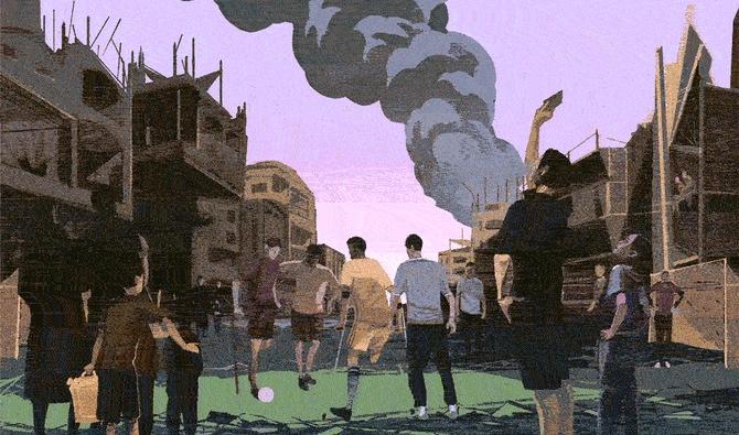 Une année de défi palestinien