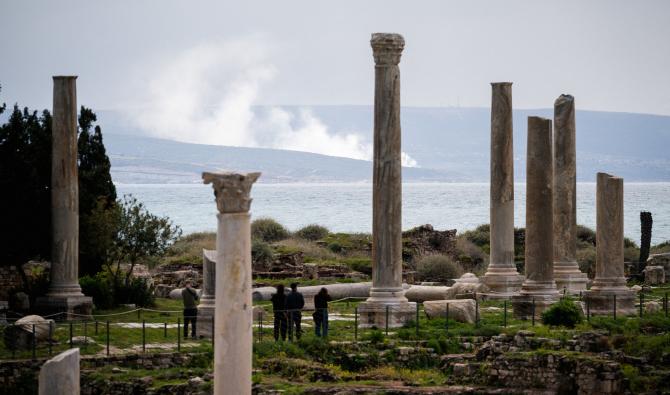 A Tyr, dans le sud du Liban, des joyaux de l'antiquité sous les bombes israéliennes